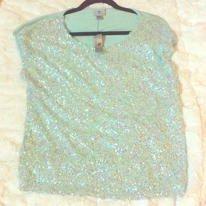 Sparkly top